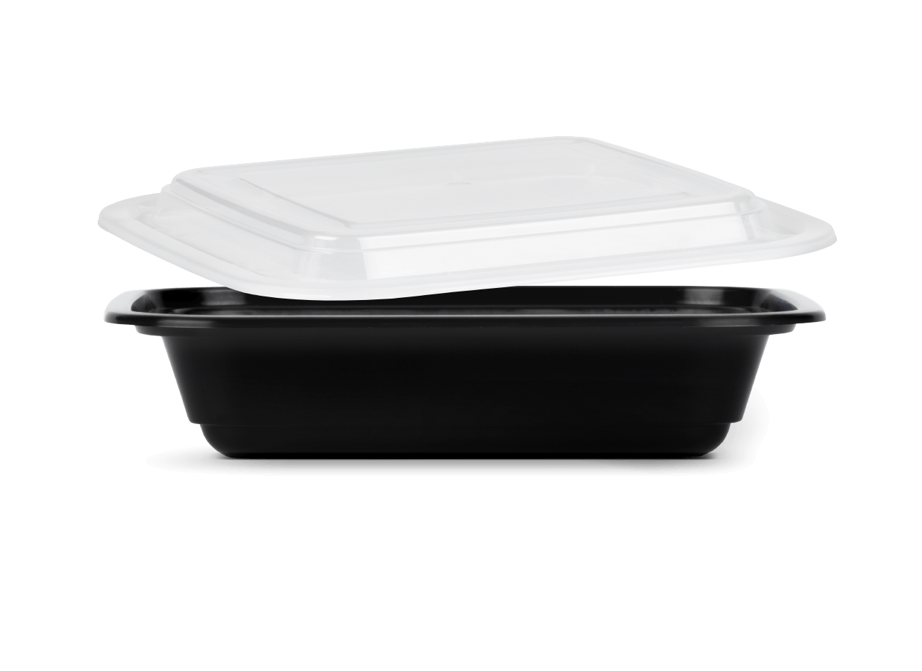 Rectangular Container with lid (Reusable up to 125 times) 20 Pack